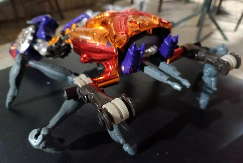 Transformers Beast Wars Rampage Carangueijo Perna Lateral Coxa