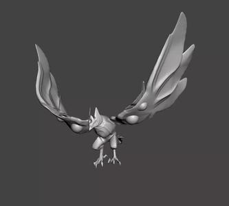 Cosmic Flight Anivia 3D Model