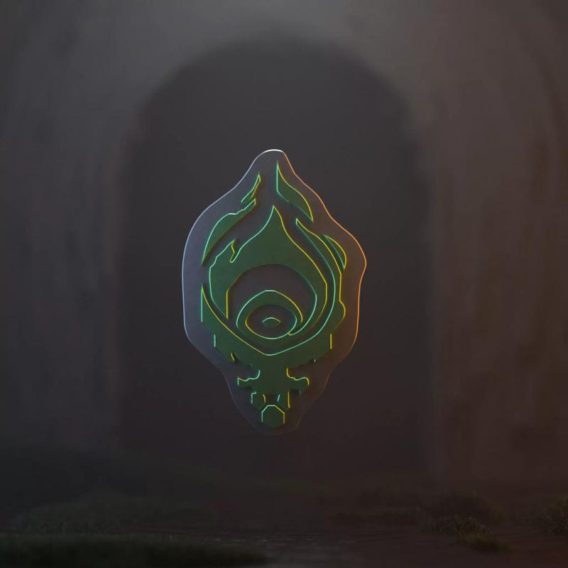 Shadow Isles Keychain Pendant