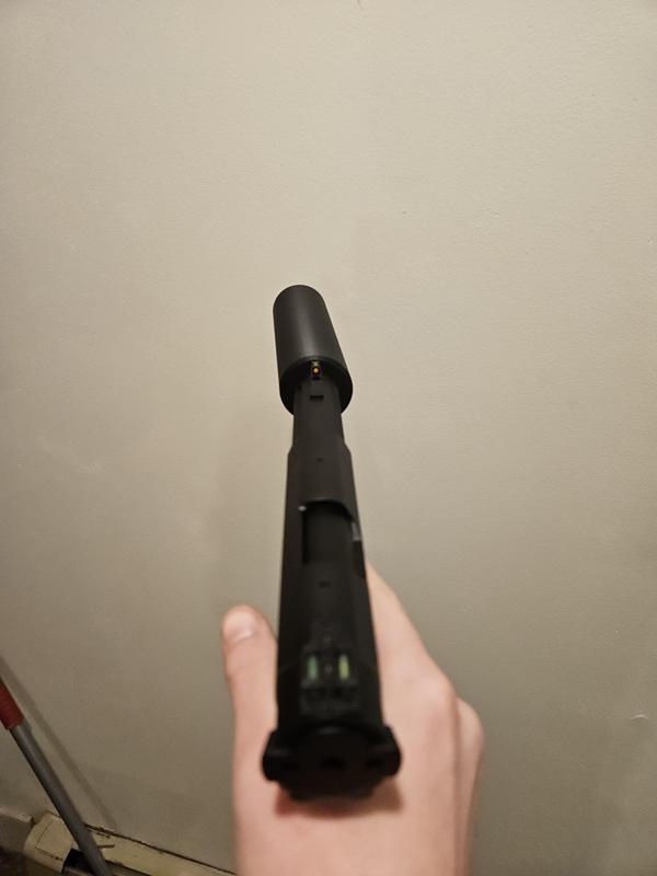 The Baffle Striker, Crooked Airsoft Mock Suppressor