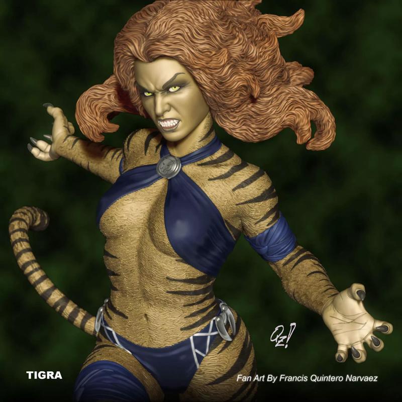 Tigra Bust
