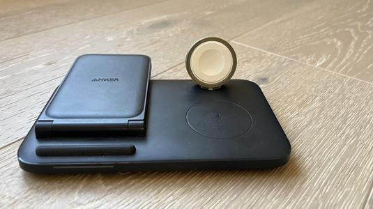 Insignia Compatible ChargeFrame for Anker 3-in-1 Wireless Charging Station - Apple Watch Edition