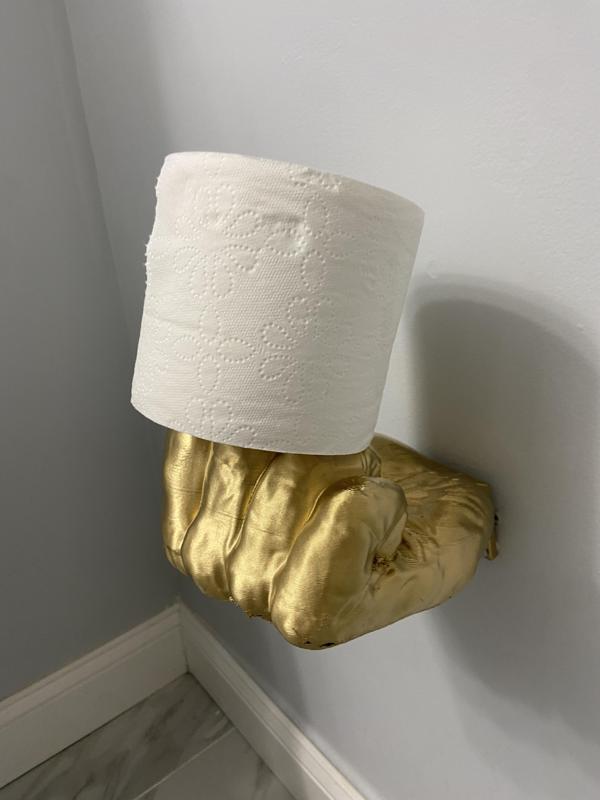 Middle Finger Toilet Paper Holder