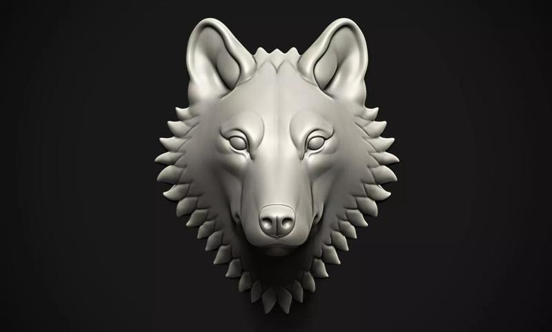Wolf head