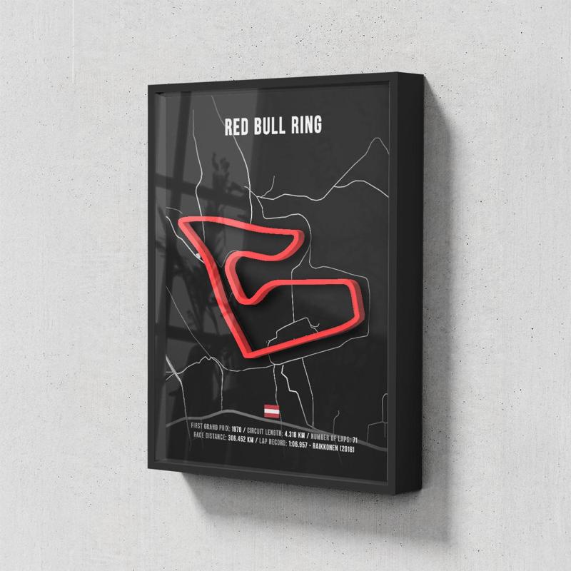3D poster Red Bull Ring Formula 1