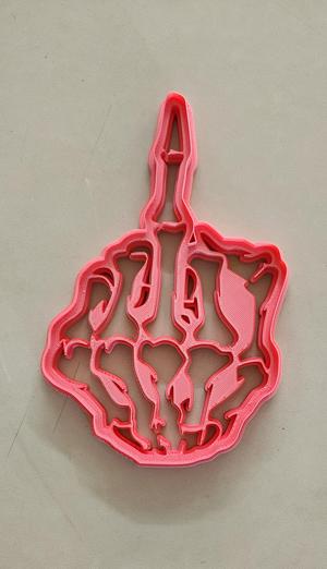 Skeleton Middle Finer Cookie Cutter