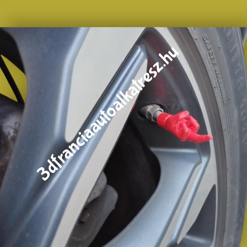 Middle finger valve cap