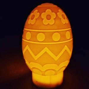 Tea Light Easter Egg V2