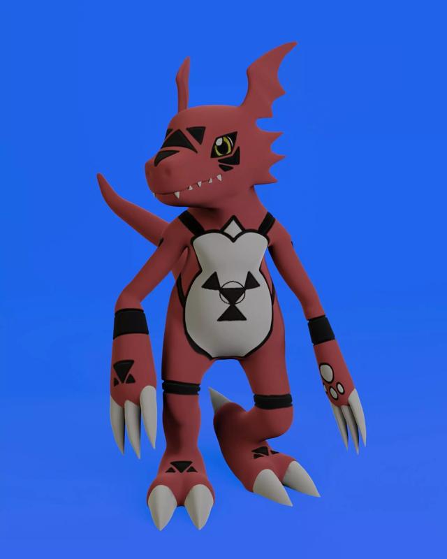 Guilmon dinosaur