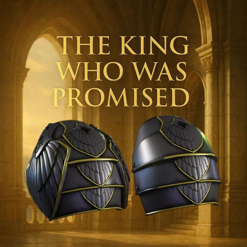 King Elessar Aragorn Shoulder lord of the rings 3D DIGITAL DL