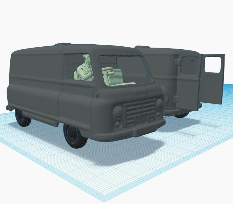 Morris Austin J2 Van 1956 to 1967