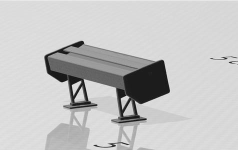 1/64th scale V3 Racing Style Sport Spoiler