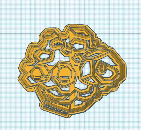 Pokemon: Rolycoly Cookie Cutter