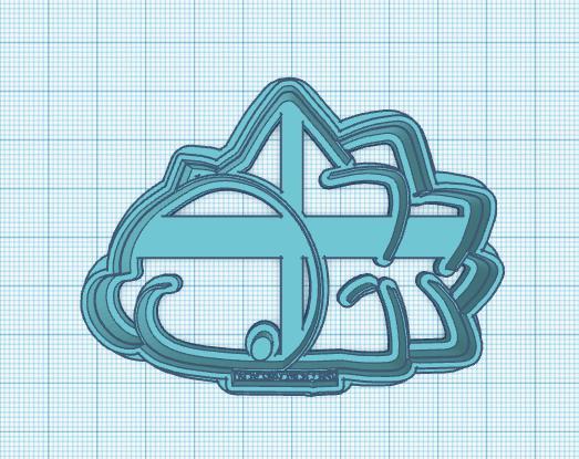 Pokemon: Snom Cookie Cutter