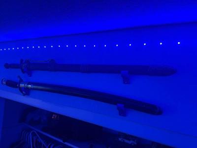 Universal sword wall mount