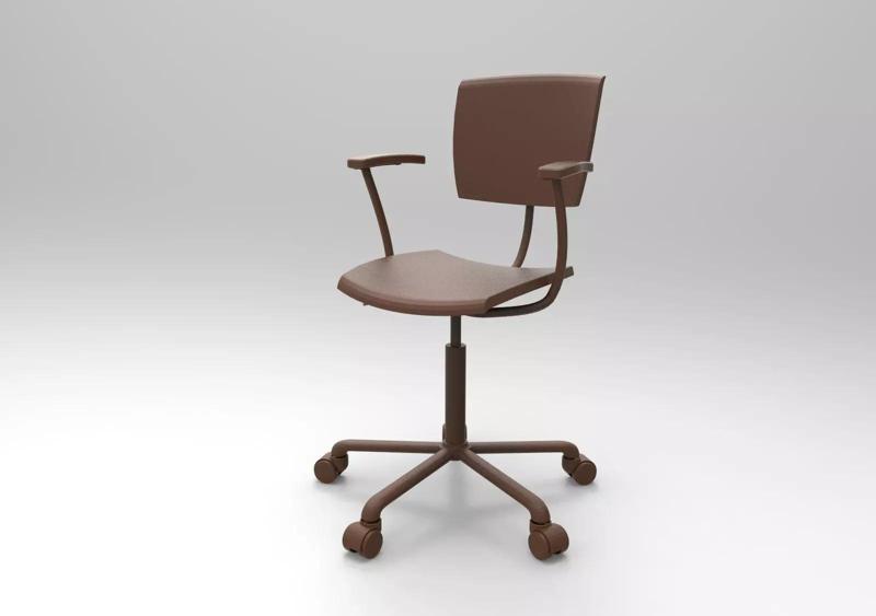 Chair011 office chair on casters