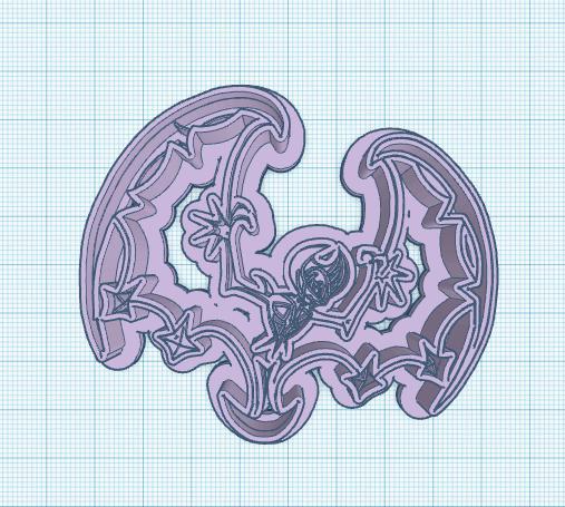 Pokemon: Lunala Cookie Cutter
