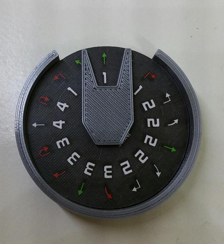 X-Wing Miniatures: Maneuver Dial Case
