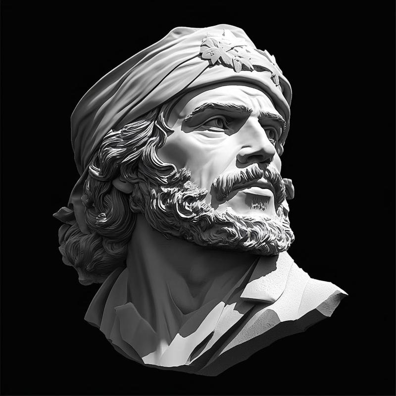 Che Guevara Face Relief