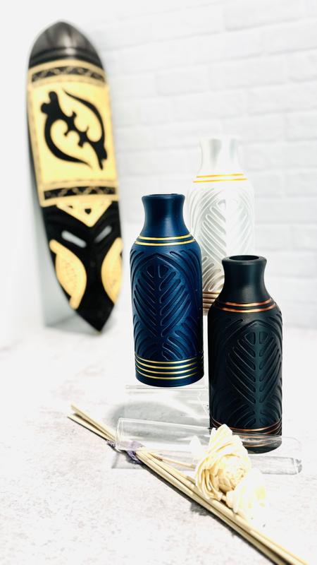 Lumo Essence – Light & Airy African-Inspired Reed Diffuser STL for 3D Printing