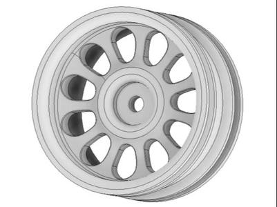 1/10 RC rim for rubber tire