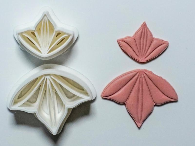 Ornamental Polymer Clay Cutter Earrings Necklace