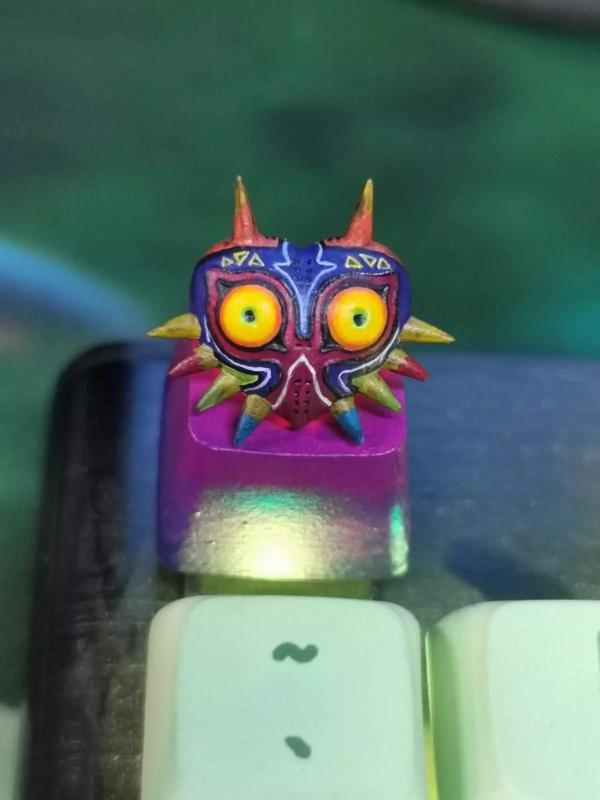keycap zelda majoras mask skullkid