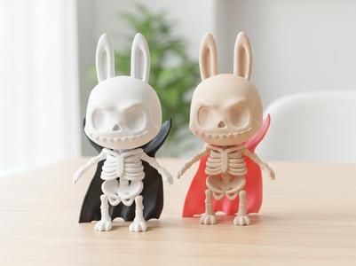 Cute labu skull figurine ornament (no AMS needed)