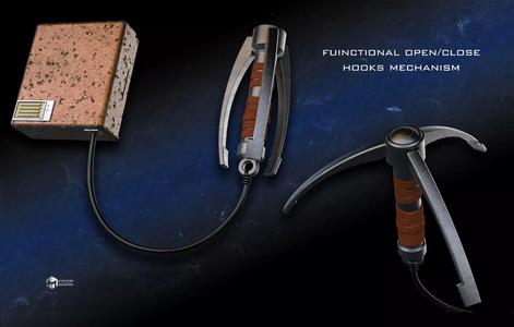Grappling hook Kay Vess functional