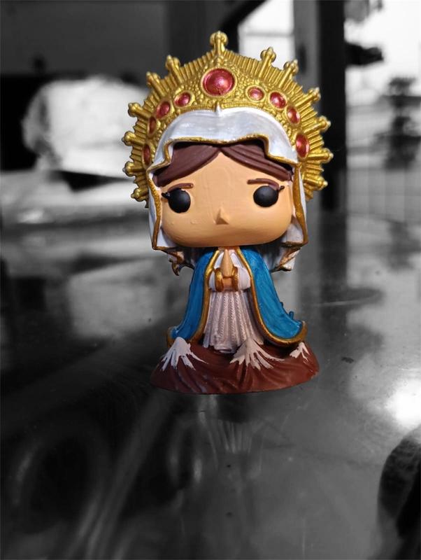 Virgin of the Valley-Style Funko-Pop