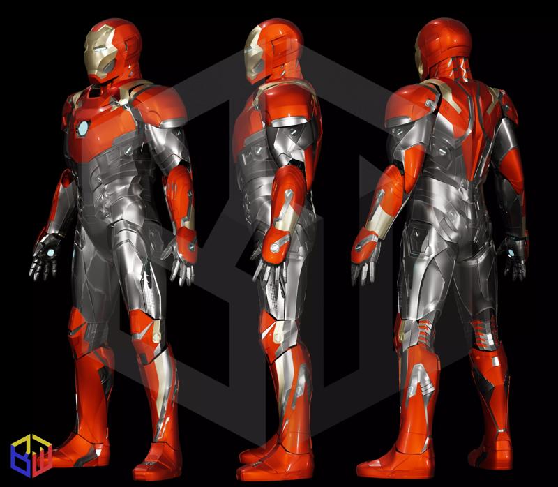 Iron Man Mark 46-47 full suit