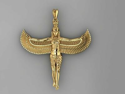 God of Lady Egypt Pendant
