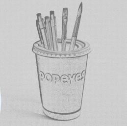 Popeyes Cup Holder
