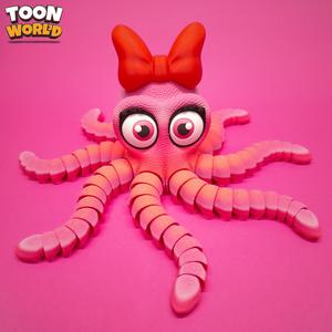 Flexi Cute Octopus Girl