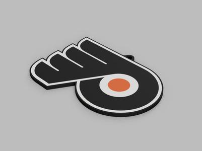PHILADELPHIA FLYERS NHL KEYCHAIN
