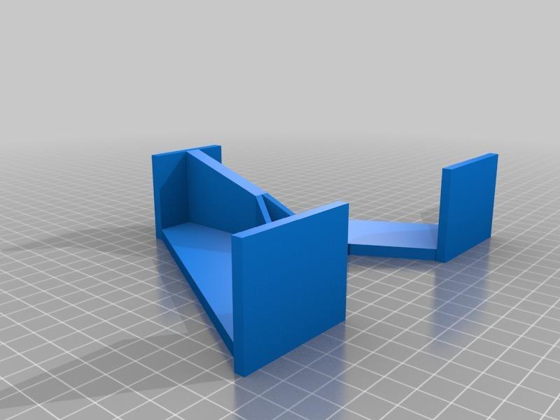 Reinforced wallmount for RC plane