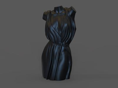 Sexy woman torso erotic for candle