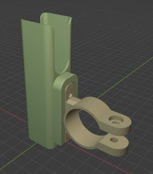 Visor Cleaner Holder