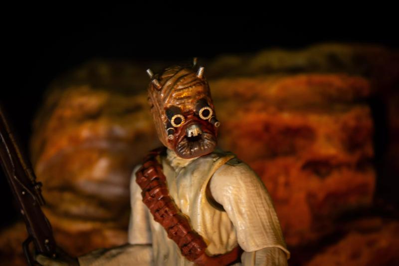 Tusken Raider Action Figure Head
