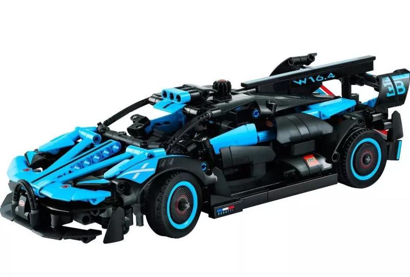 PixelBricks3D - LEGO Bugatti Bolide Agile Blue