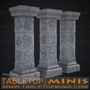 Ancient Jungle Pillars