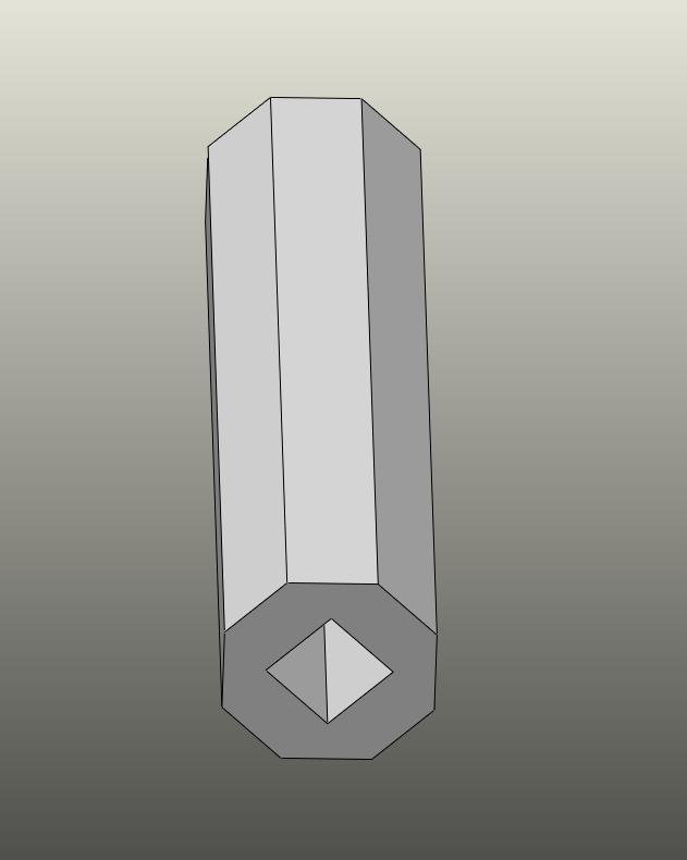 adapter for unscrewing electric seats 