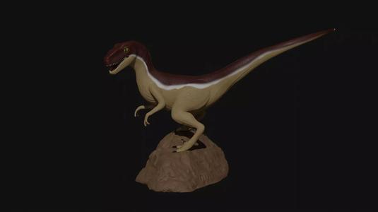 velociraptor 3d model for printing