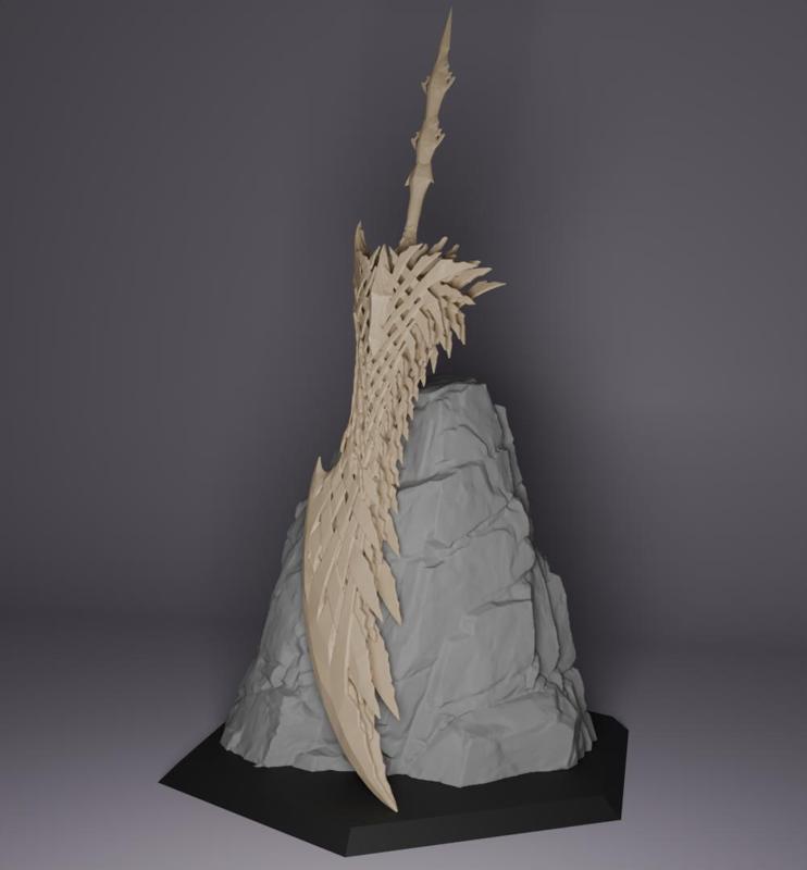 Zoh shia greatsword stand