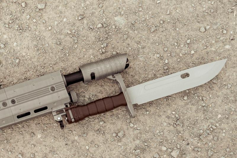 Bayonet prop for the laser rifle.