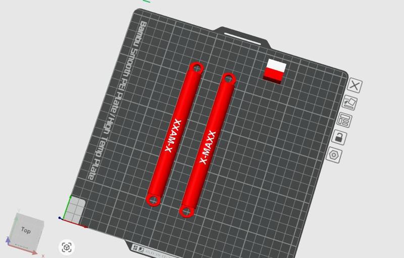 TRAXXAX XMAXX STEERING LINK HEAVY DUTY