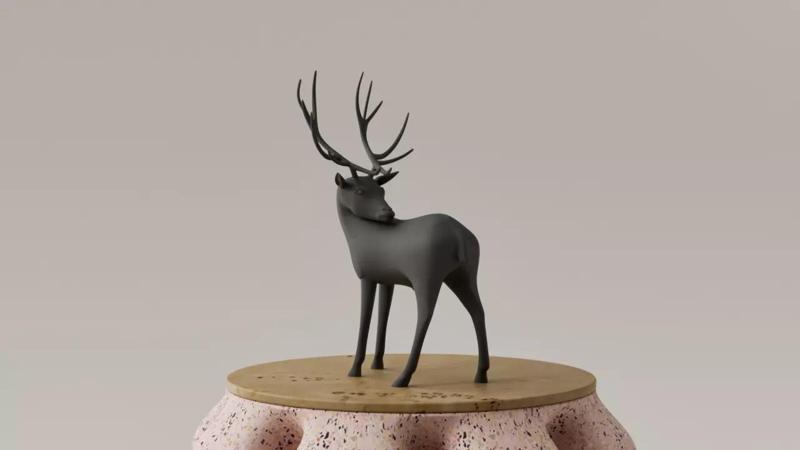 ESCULTURA - ARTE CONTEMPORANEO- CIERVITO