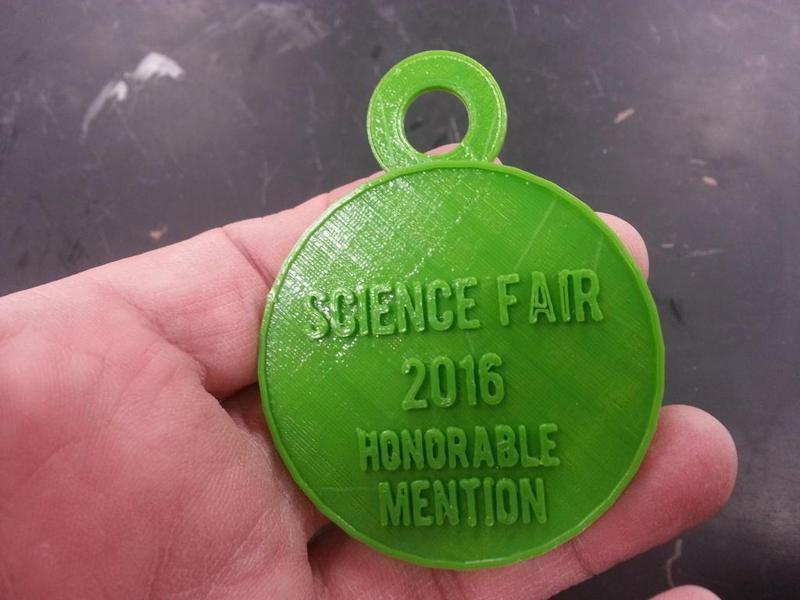 Science Fair Medals