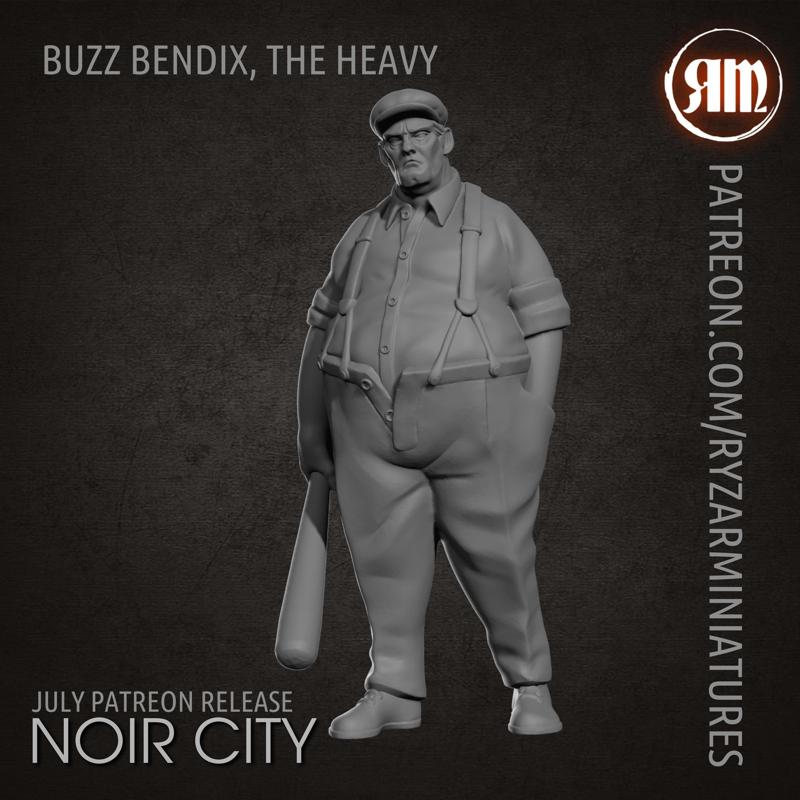 Buzz Bendix, the heavy