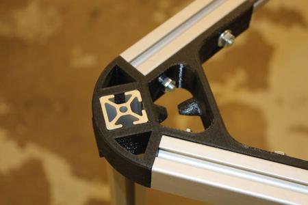 25mm Aluminum Extrusion Delta Printer Brackets